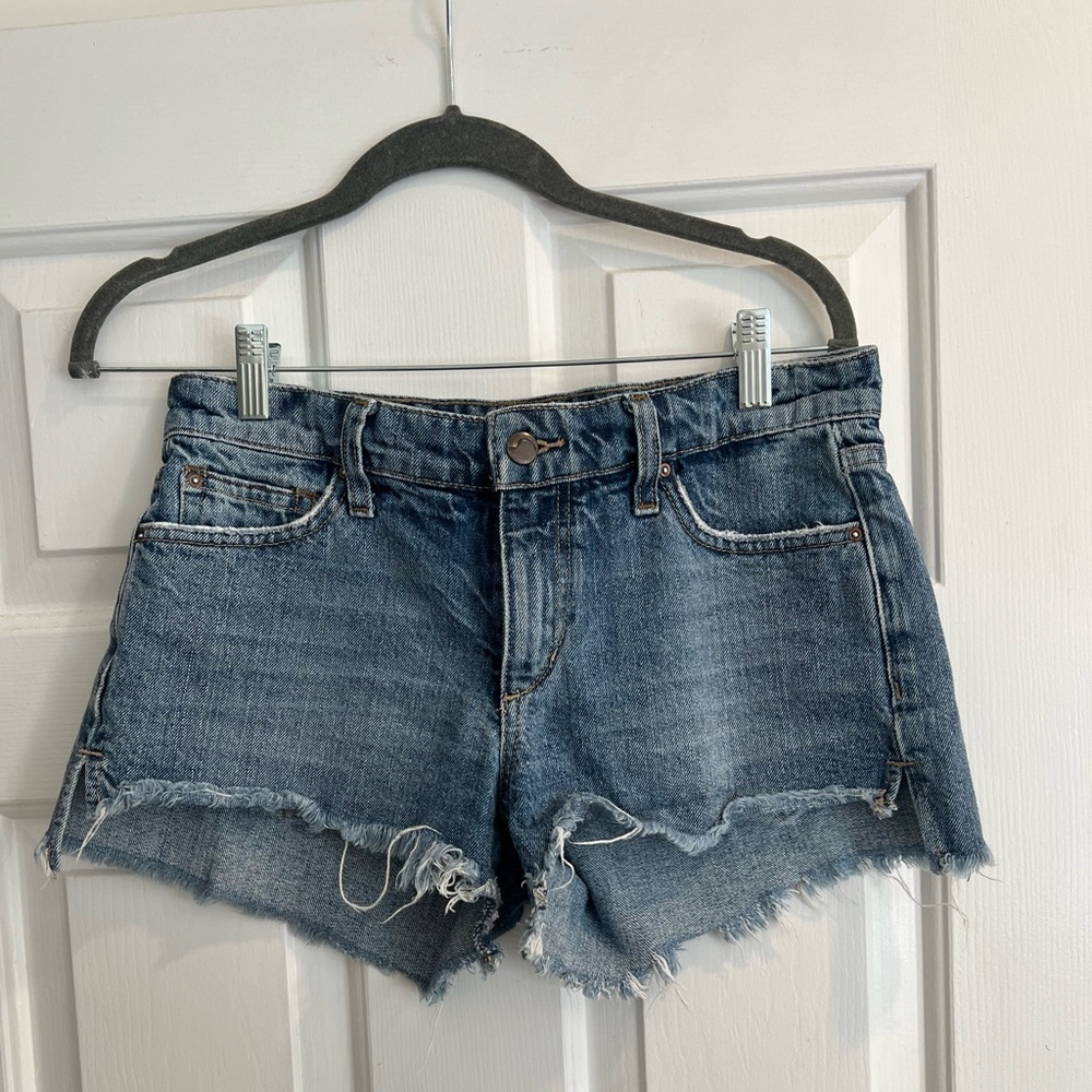 Joe's Jeans Blue Denim Jean Shorts